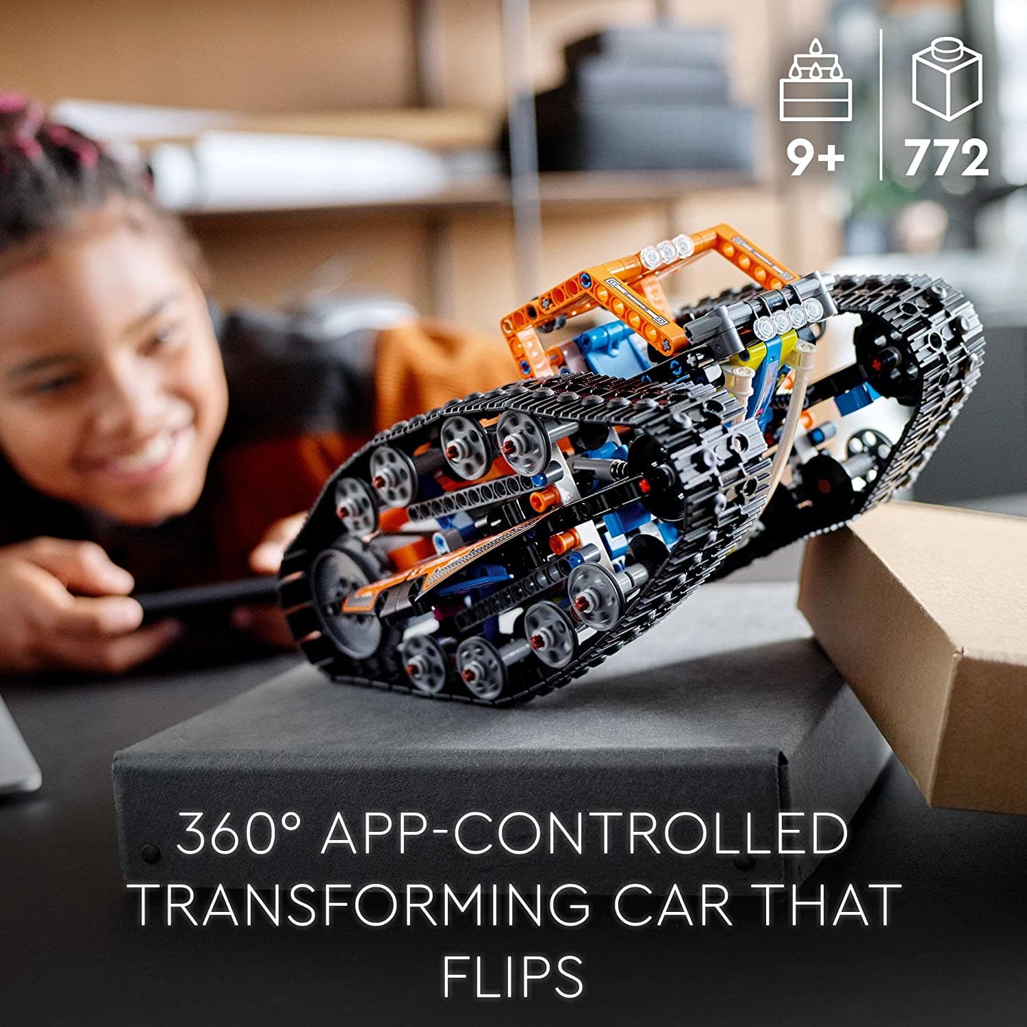LEGO Technic App-Controlled Transformation RC Toy Car 42140 - Gadcet.com